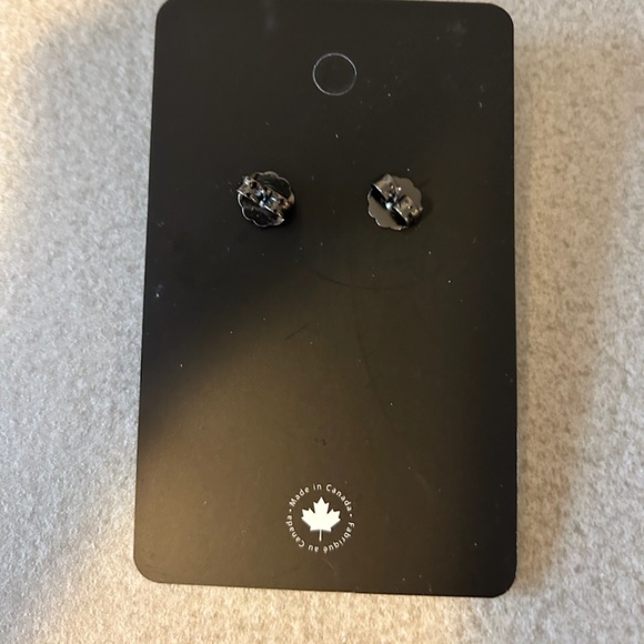 TOVA Oakland Studs - Neon Pink Earrings - Picture 2 of 3